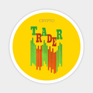 CRYPTO TRADER (CLEAN) / YELLOW Magnet